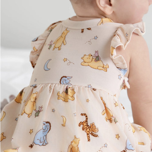Dreamy Bear Twirl Dress with bodysuit – Dreamy Bamboo
