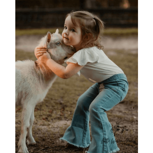 Rae Denim Light Wash Bell Bottoms (Baby & Toddler)