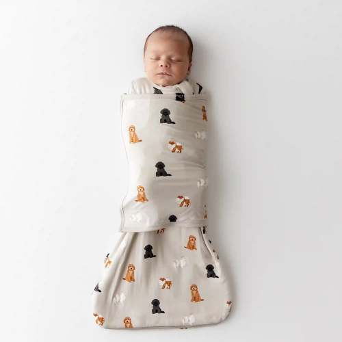 Sleep Bag Swaddler in Fluffy Dog 1.0