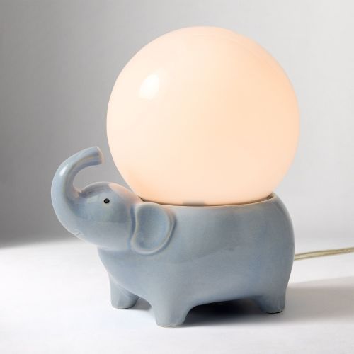 Elephant Table Lamp (9")