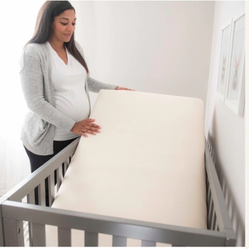 Breathable Organic Crib Mattress | 2-Stage Baby Mattresses | Naturepedic