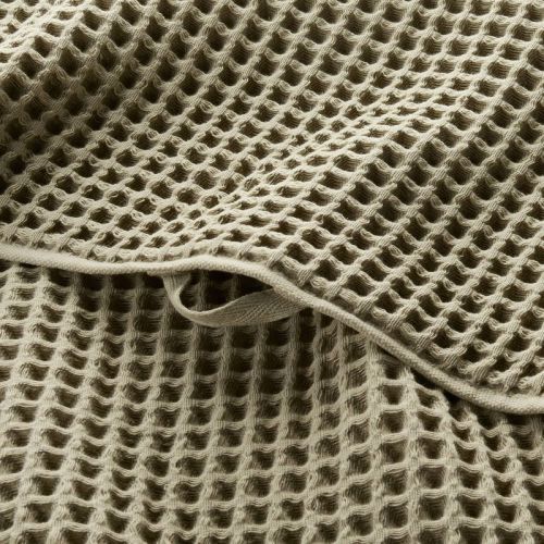 Waffle Bath Towel Olive Sage - Casaluna™