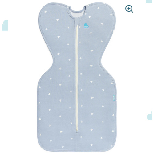 Swaddle Up™ 1.0 TOG Viscose from Bamboo Mist Blue Boats