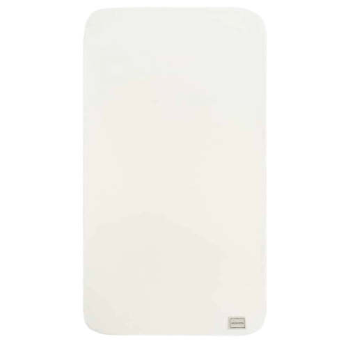 White Muslin Crib Fitted Sheet 120x60 cm · Minicoton