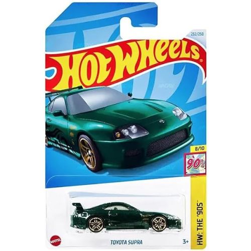 Hot Wheels Toyota Supra (Green), HW: The 90S 8/10