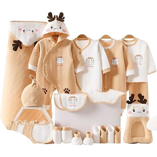Newborn Clothing & Accessory Set,For New Born to 6 Months,Boy Outfits,Baby Girl Gifts Clothes Essentials