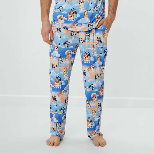 Bluey Blue Sleepytime Men's Pajama Pants – Little Sleepies