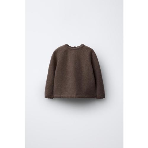 100% CASHMERE SWEATER - Brown | ZARA United States