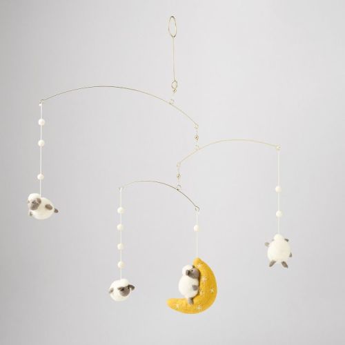 Felt Counting Sheep Mobile
