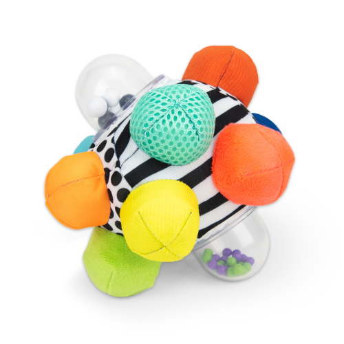 Sassy Developmental Baby Toy Bumpy Ball for Motor Skills 6 Months Plus