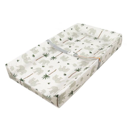 Moon Waterproof Contour Diaper Changing Mat Pad - Elephant