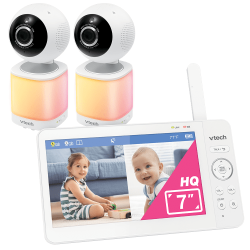 Official VTech® Baby Care | VM7468-2HQ 2 cameras baby monitor
