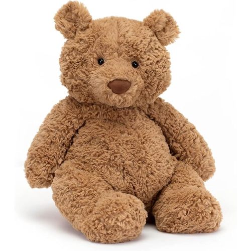 Jellycat Bartholomew Bear Stuffed Animal, Medium, 10 inches - Teddy Bear Plush - Soft and Huggable - Classic Children's Gift