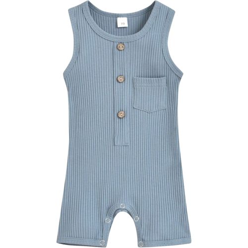 Newborn Summer Baby Boy Girl Rompers Bodysuit Jumpsuit Playsuit One Piece Outfit Clothes