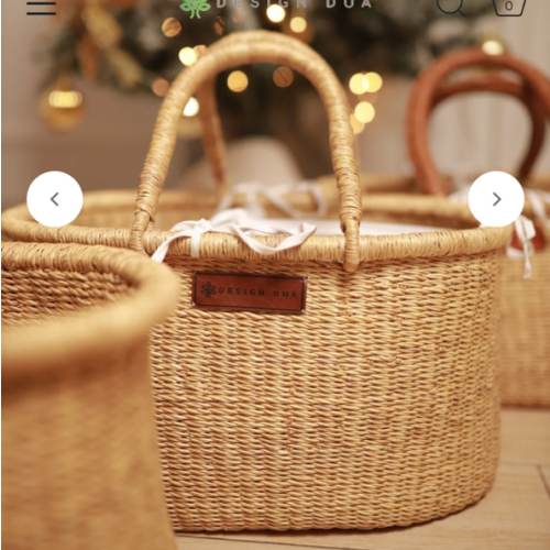 Signature Diaper Caddy Basket