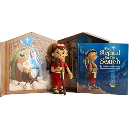 The Shepherd on the Search: Finding Christ in Christmas - Advent Activity Set with Nativity Keepsake Box