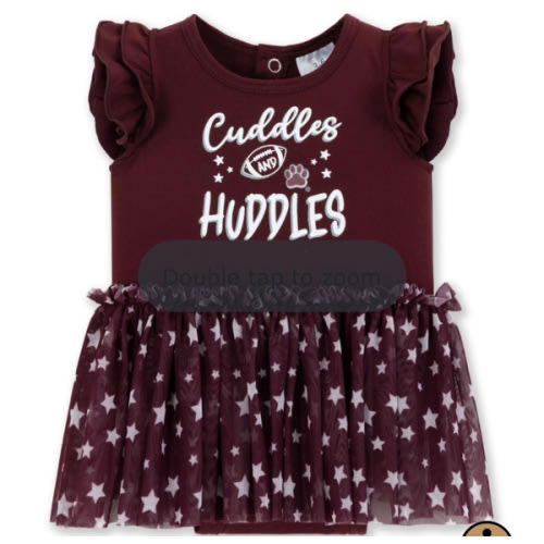 Bulldogs | Mississippi State Zoozatz Infant Tutu Onesie | Alumni Hall