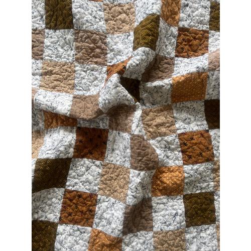 Baby Quilt simple patchwork handmade