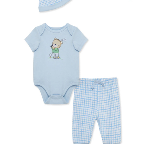 Golf Bear Bodysuit & Pant Set