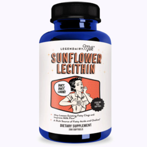 Sunflower Lecithin Lactation Supplement by Legendairy Milk | In His Hands