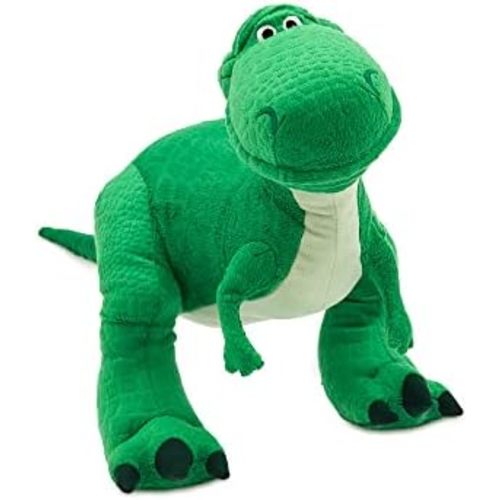 Disney Store Official Toy Story Plush, Rex, Iconic Cuddly Toy Character with Embroidered Eyes and Soft Plush Features, Suitable for All Ages