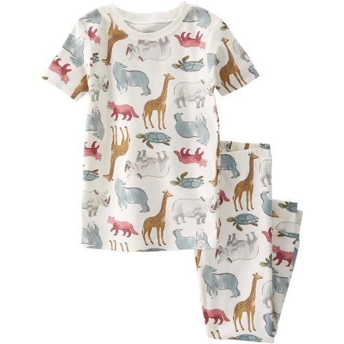 little planet by carter's unisex-baby 2-piece Pajamas Made With Organic Cotton