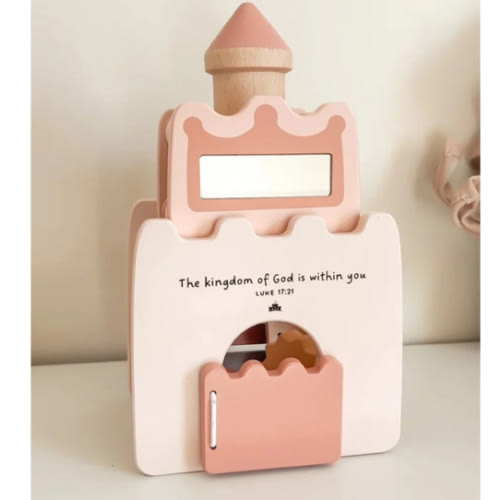 Seek First His Kingdom - Castle Shape Sorter | littlelightcollective
