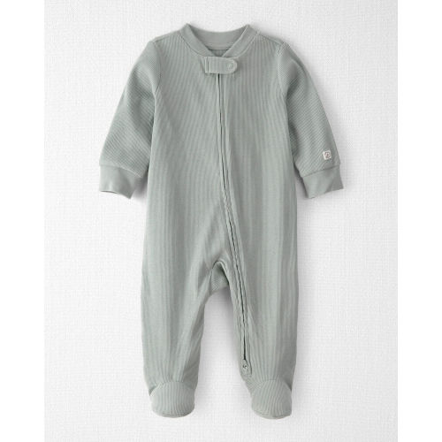 Baby Organic Cotton Rib Sleeper Pyjama | Carter’s Oshkosh Canada