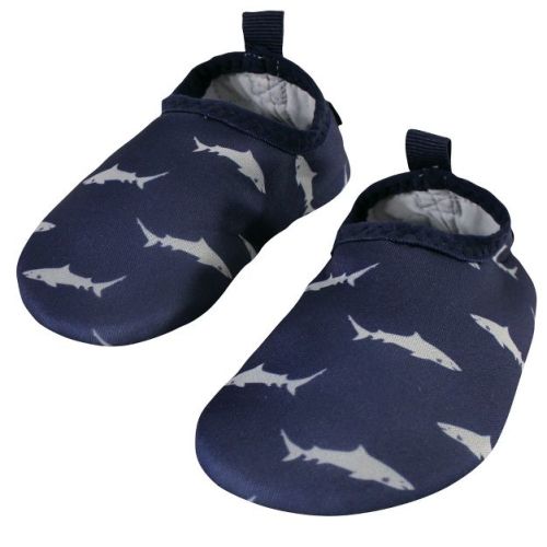 Hudson Baby Infant and Toddler Water Shoes for Sports, Yoga, Beach and Outdoors, Shark, 0-6M/1-2 Infant