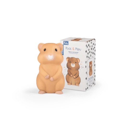 Moulin Roty Puce & Pilou - hamster night light USB