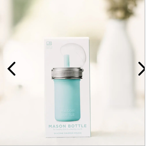 Silicone Squeeze Pouch | BPA-Free Products | Mason Bottle