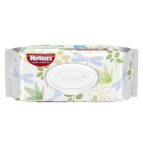 Huggies Natural Care Unscented Baby Wipes Soft Pack - 56ct