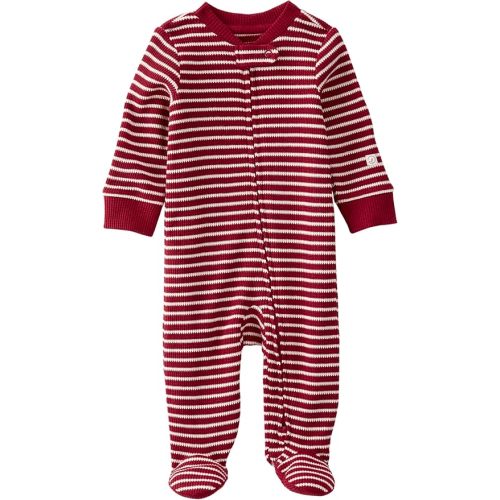 little planet by carter's Neutral Sleep and Play made with Organic Cotton, Red, White, NB
