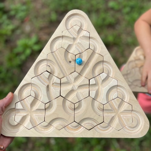 The Ouroboros: A Sensory Meditation Maze