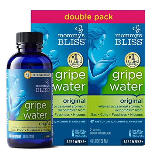 Mommy's Bliss Double Pack Gripe Water, 8 Ounce