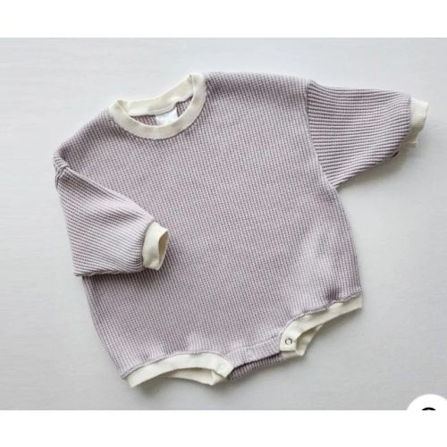 Boho Bebe - Waffle Sweater Romper