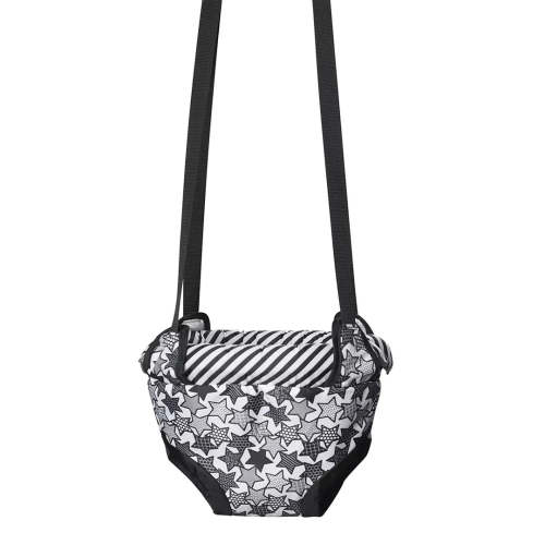 Evenflo Exersaucer Doorway Jumper Star Power - Black