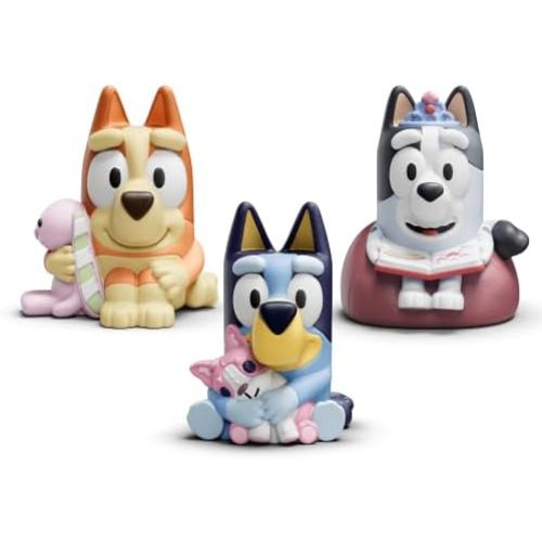 Tonies Bluey Audio Toy Figurine 3 Pack Set - Bluey, Bingo, Muffin