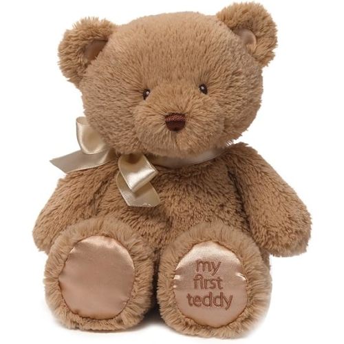 GUND Baby My First Teddy Bear, Ultra Soft Animal Plush Toy for Babies and Newborns, Tan, 10”