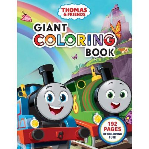Thomas & Friends: Giant Coloring Book - by Mattel (Paperback)