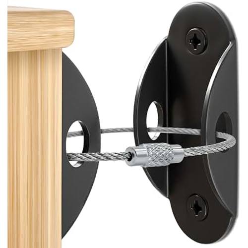 Amazon.com: Furniture Anchors 10 Pack, Anti-Tip Earthquake Straps for Baby Proofing | Detachable Furniture Wall Anchor for Quick Release, Metal Furniture Straps Secure Dresser, Cabinet, Drawer Up to 400 Lbs