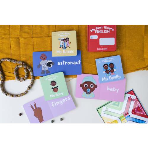 Black Representation Board Books for Babies & Toddlers | My First Words – KOLI & OLUM