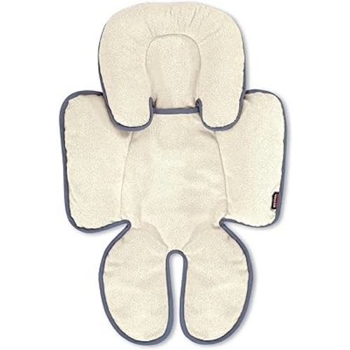 Britax Adjustable Head and Body Support Pillow for Car Seats and Strollers | Crash Tested + Reversible Fleece and Moisture Wicking Fabric + Machine Washable