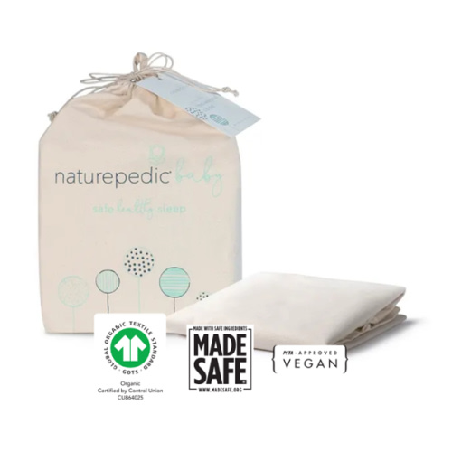 Waterproof Organic Crib Mattress Protector Pad