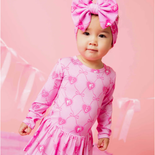 Barbie™ Bowtique Long Sleeve Ruffle Dress