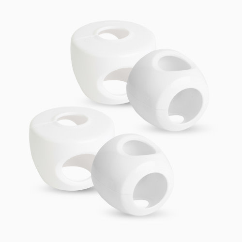 Jool Baby Door Knob Covers (4 Pack) - White