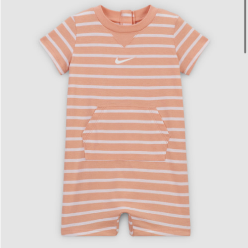 Nike Essentials Baby (0-9M) Short Sleeve Romper. Nike.com