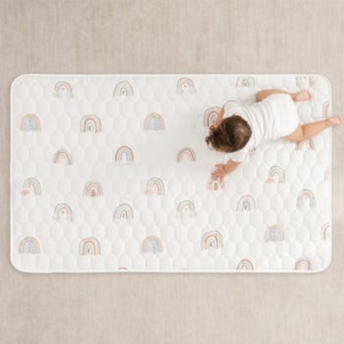 Premium Play Mat with Non-Slip Bottom, Rectangle, Large