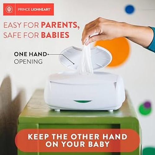 Amazon.com : Prince Lionheart Ultimate Wipes Warmer with an Integrated Nightlight |Pop-Up Wipe Access. All Time Worldwide #1 Selling Wipes Warmer. It Comes with an everFRESH Pillow System That Prevent Dry Out. : Baby Wipe Warmers : Baby