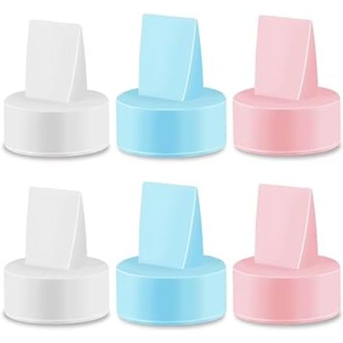 Maymom Duckbill Valves Compatible with Spectra S1 Spectra S2 Spectra 9 Plus Dew 350 Not Original Spectra S2 Replacement Pump Parts Accessories Replace Spectra Valve (Mixed Color, 6 ct)